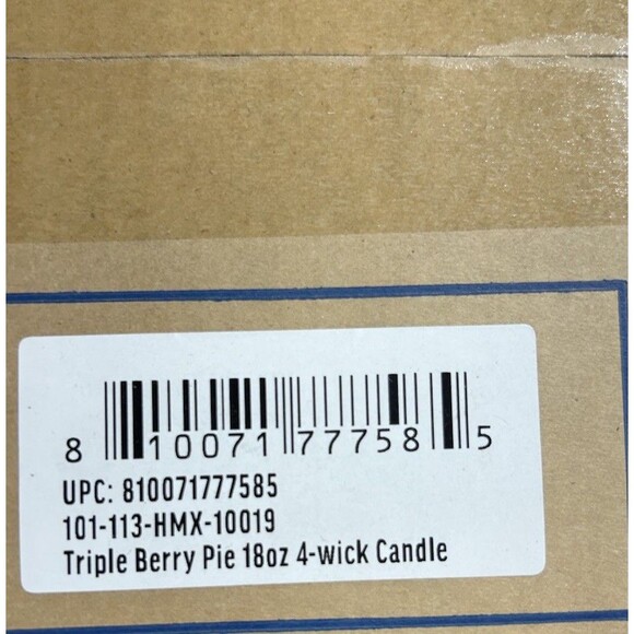 Homework Triple Berry Pie Candle - Picture 3 of 3